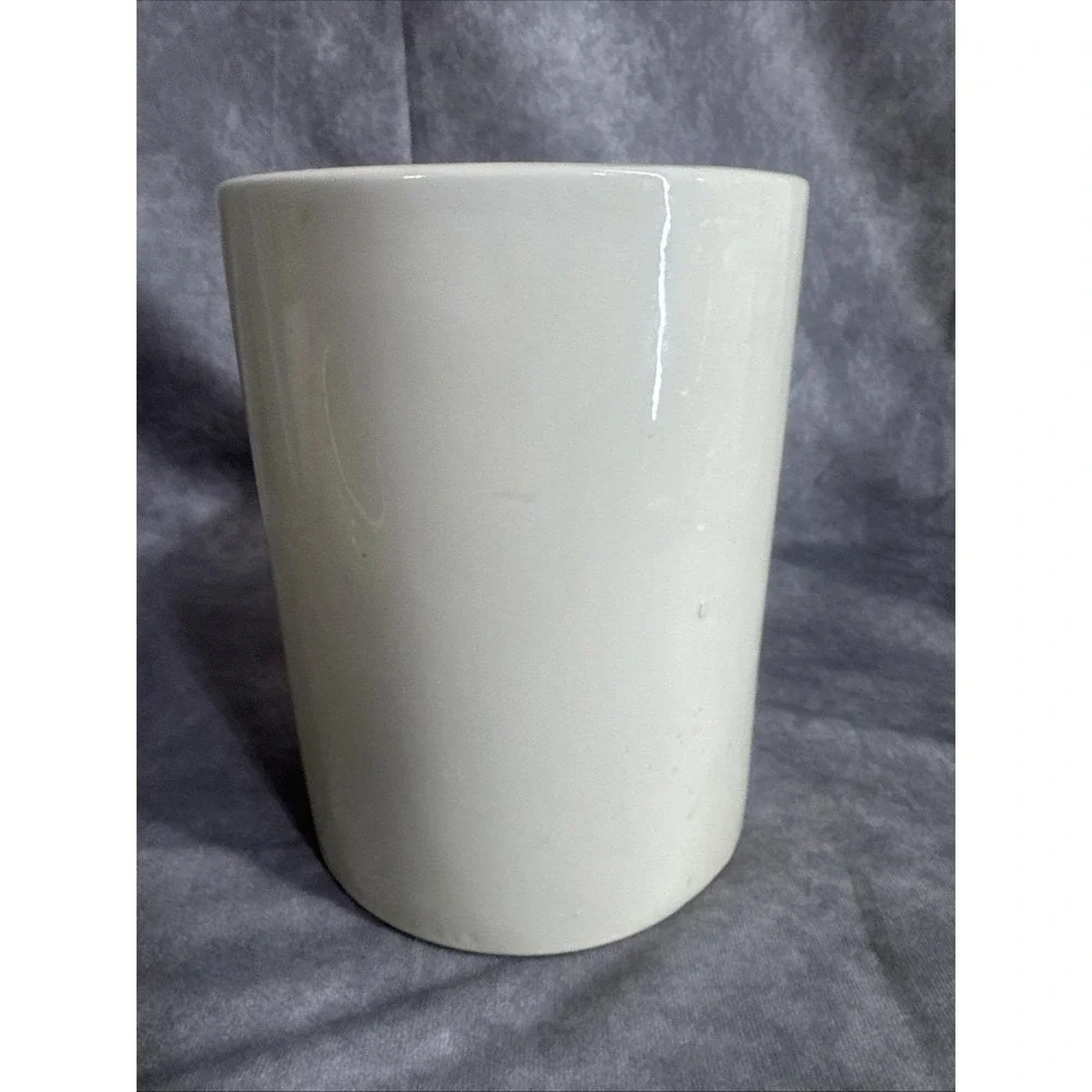 Vintage Cottagecore MCM Mushroom Top Sugar Ceramic Canister Green White Kitchen‎